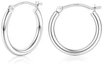 Orecchini a cerchio ipoallergenici