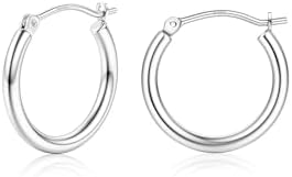 Orecchini a cerchio ipoallergenici