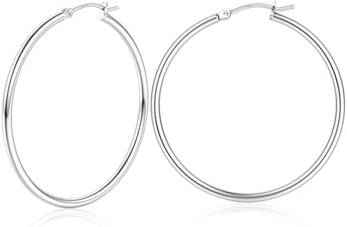 Orecchini a cerchio ipoallergenici