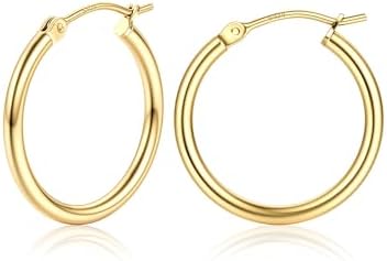 Orecchini a cerchio ipoallergenici