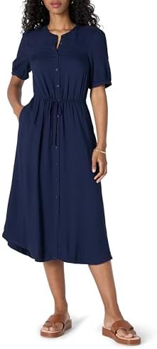 Women's A-Line Midi Dress