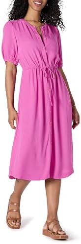 Women's A-Line Midi Dress