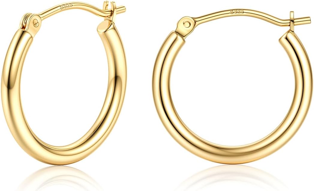 Orecchini a cerchio ipoallergenici