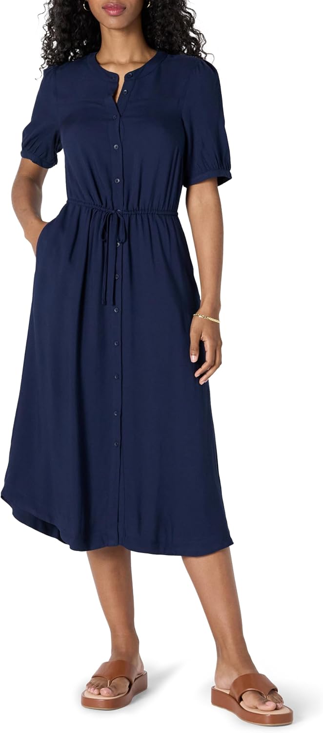 Women's A-Line Midi Dress