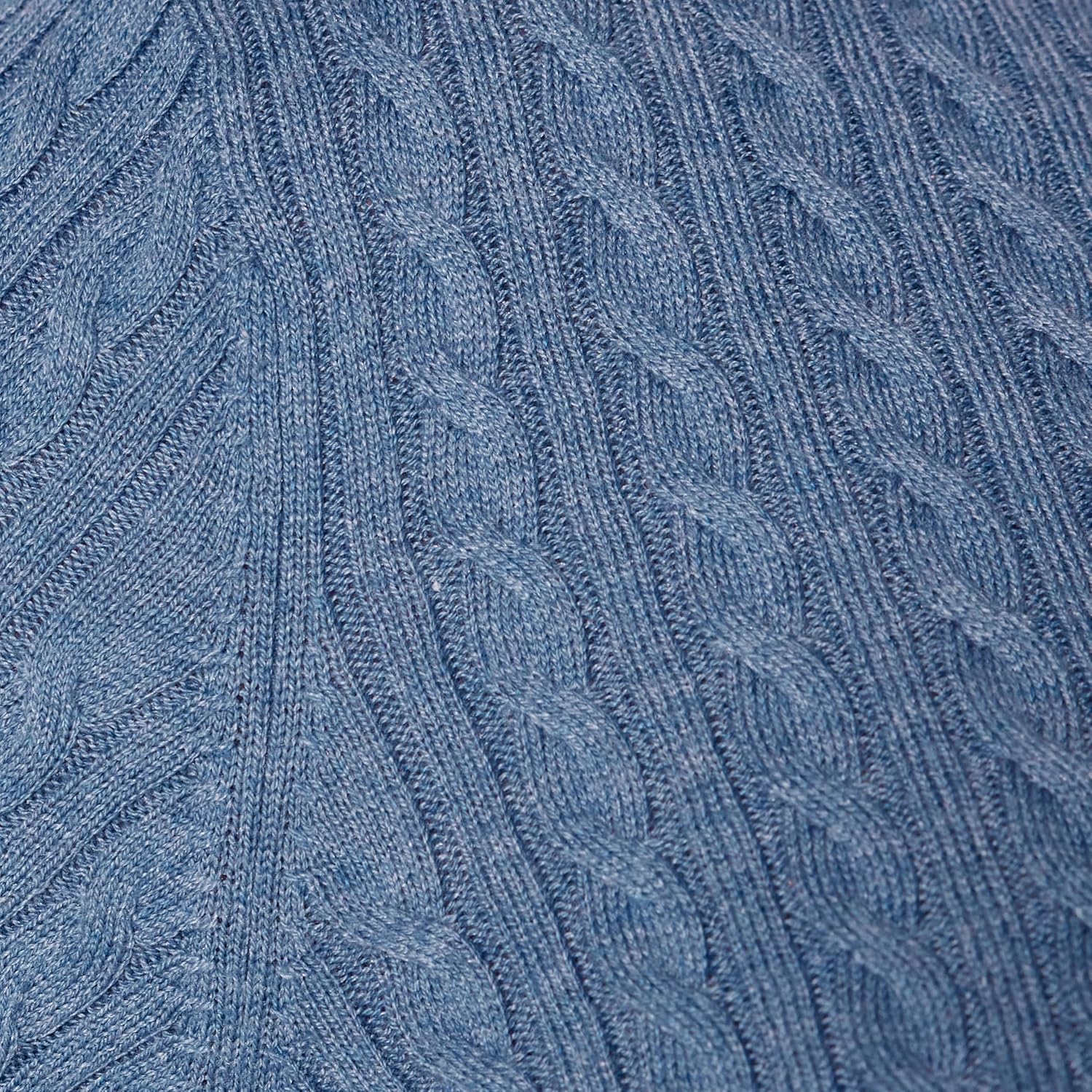 Women's Lightweight Ribbed Crew Neck Sweater Long Sleeve